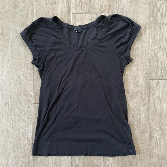 Theory Tops - Theory Black T-Shirt